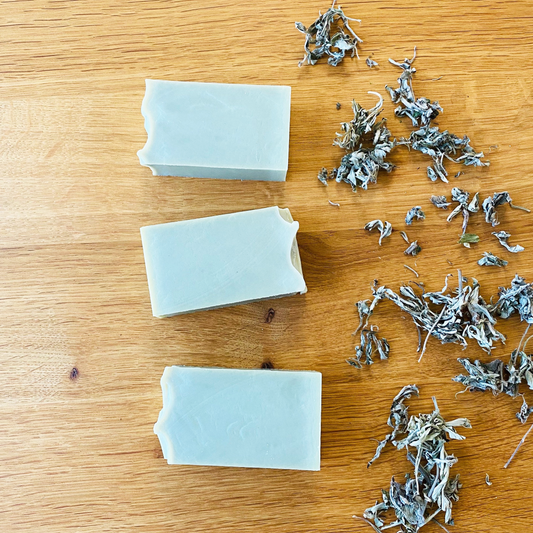 Mugwort Organic Bar Soap ( Unscented )